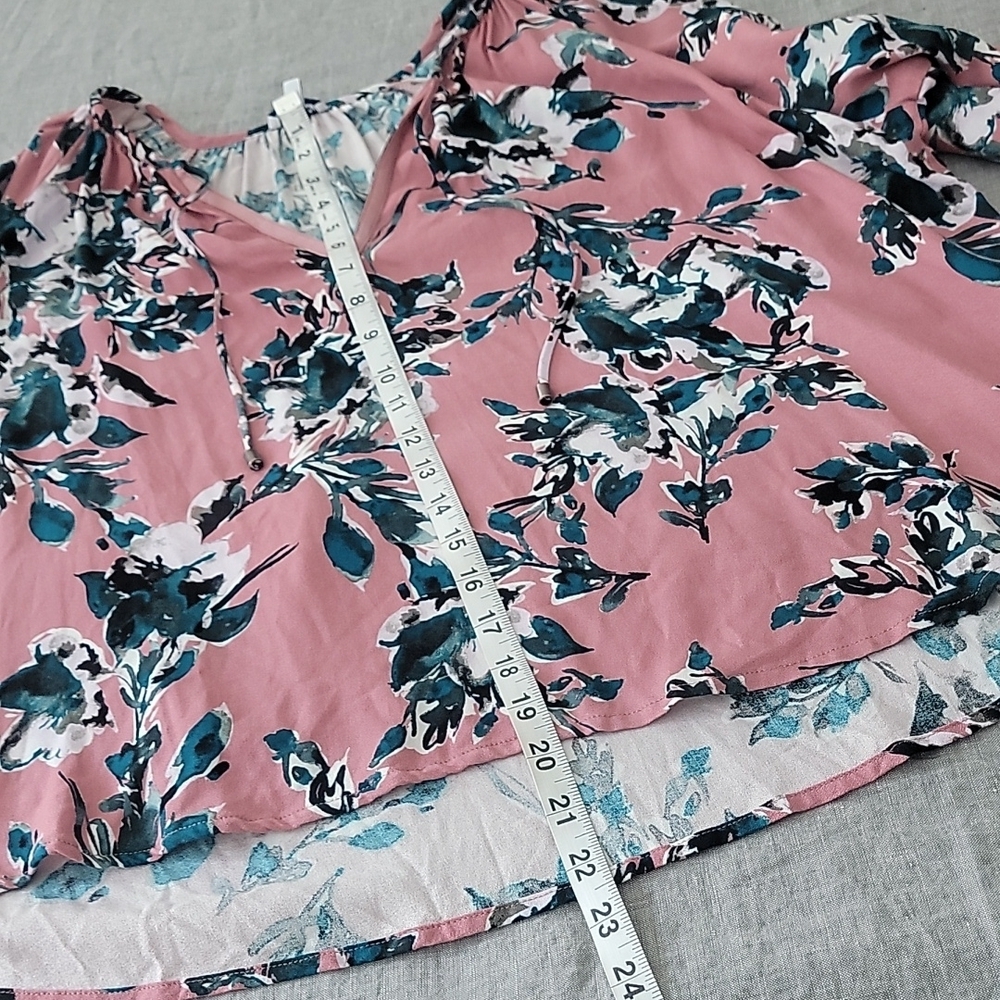 Splendid Rose Floral Blouse - Picture 9 of 11